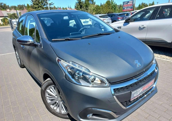 Peugeot 208 cena 37900 przebieg: 52000, rok produkcji 2017 z Łochów małe 232